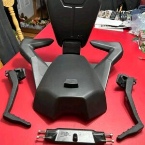CanAm Ryker Passenger Seat With Backrest and Footpegs