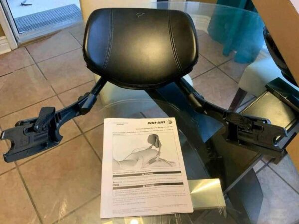 CanAm Spyder Passenger Backrest