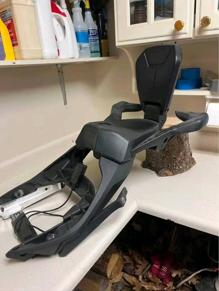 CanAm Ryker Max Mount With Passenger Seat And Backrest